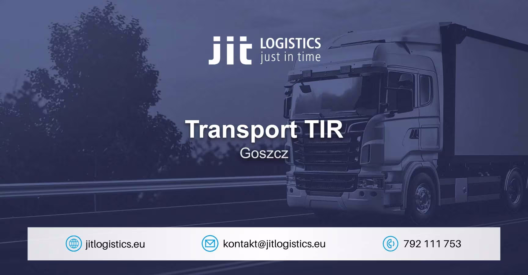 Transport TIR Goszcz