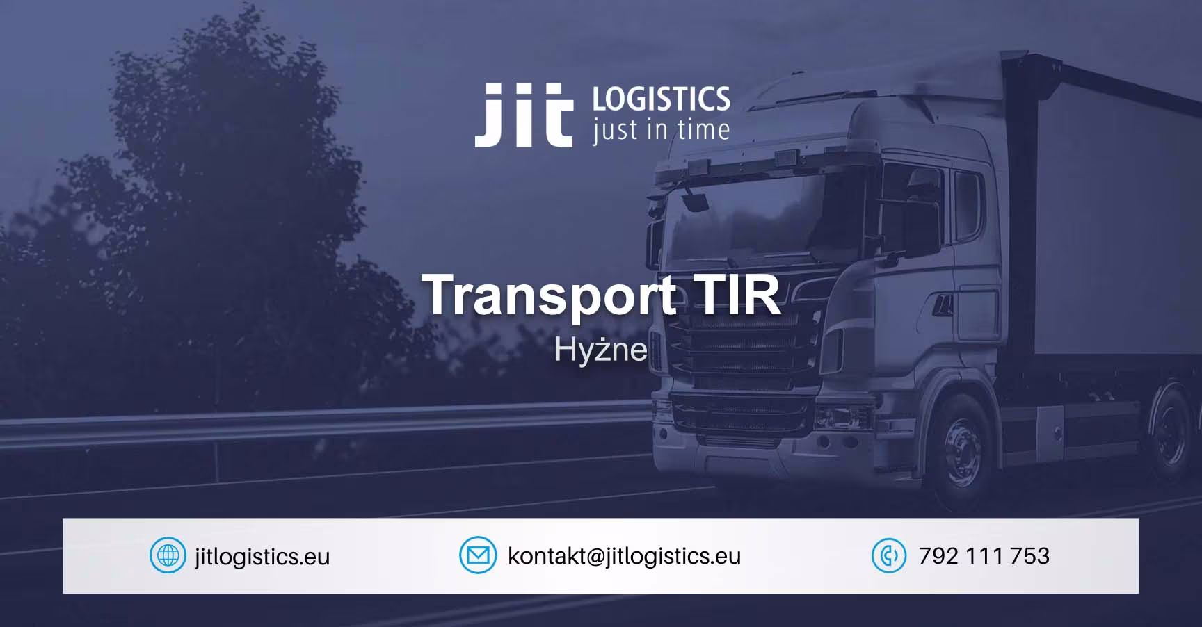 Transport TIR Hyżne