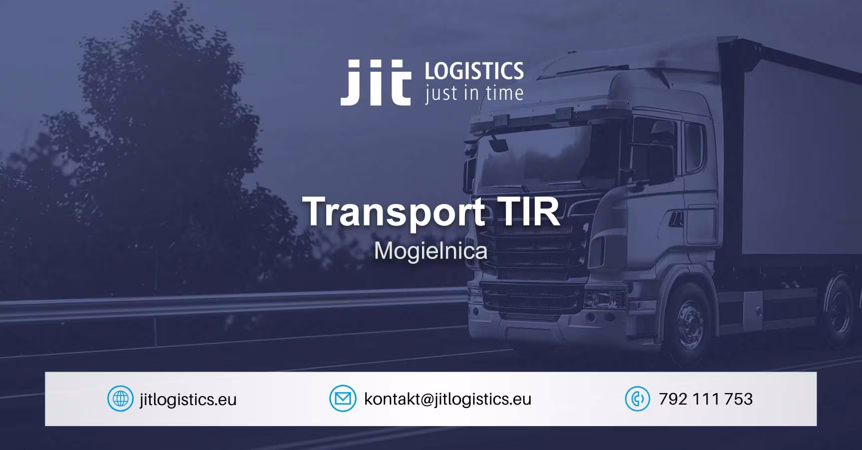Transport TIR Mogielnica